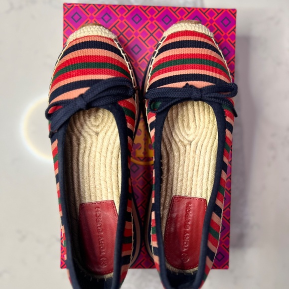 Espadrilles Recycled Printed Circular Knit/Leather - Picture 4 of 14